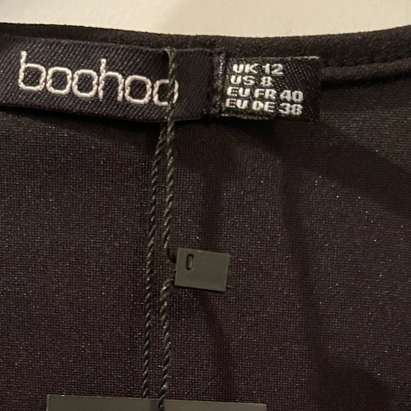 Contrast Color Block Wrap Midi Dress - Picture 7 of 7